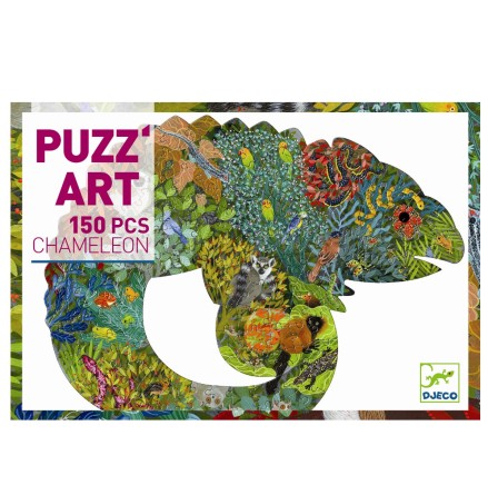 Djeco - Puzzle Chameleon