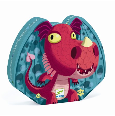 Djeco - Siluettepussel Edmond the dragon
